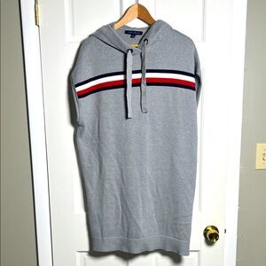 Tommy Hilfiger Striped Hoodie Dress XL